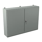 Корпус: 42 x 60 x 12 дюймов, настенное крепление, углеродистая сталь (PN# WA426012WF)