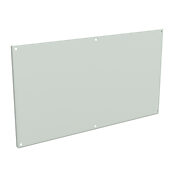 Subpanel: 24.88 x 44in, 10 gauge, galvanized steel (PN# WA60P48F2G)
