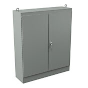 Enclosure: 72 x 60 x 18in, freestanding, carbon steel (PN# WA726018FSD)