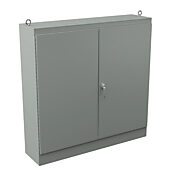 Enclosure: 72 x 72 x 18in, freestanding, carbon steel (PN# WA727218FSD)