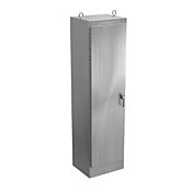 Enclosure: 90 x 24 x 20in, freestanding, 304 stainless steel (PN# WA902420SSFSN43PT)