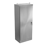 Enclosure: 90 x 36 x 24in, freestanding, 304 stainless steel (PN# WA903624SSFSN43PT)