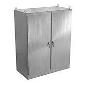 Enclosure: 90 x 72 x 36in, freestanding, 304 stainless steel (PN# WA907236SSFSDN43PT)