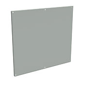 Субпанель: 39,88 x 44 дюйма, калибр 10, углеродистая сталь (PN# WA90P48F2)