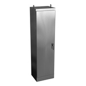 Enclosure: 90 x 24 x 20in, freestanding mount, 304 stainless steel (PN# WRD902420SSFSN4)