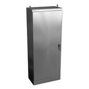Enclosure: 90 x 36 x 20in, freestanding mount, 304 stainless steel (PN# WRD903620SSFSN4)