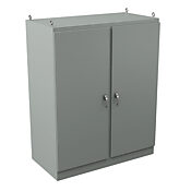 Enclosure: 90 x 72 x 36in, freestanding, carbon steel (PN# WRD907236FSD4)