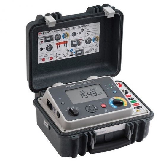 DLRO100H-LG2-P3 мегомметр DLRO
