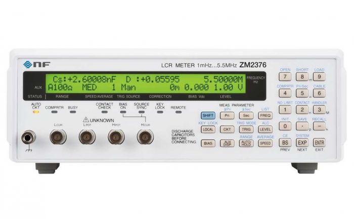 ZM2376 Измеритель LCR корпорации NF