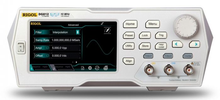 Генератор функций Rigol DG812