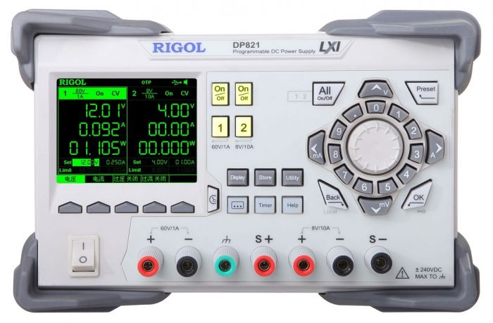 Источник питания постоянного тока Rigol DP821