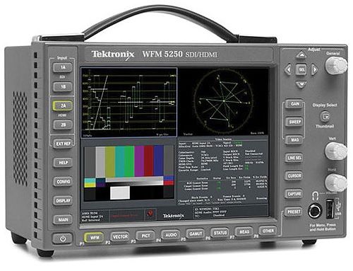 Сервисный монитор Tektronix WFM5250