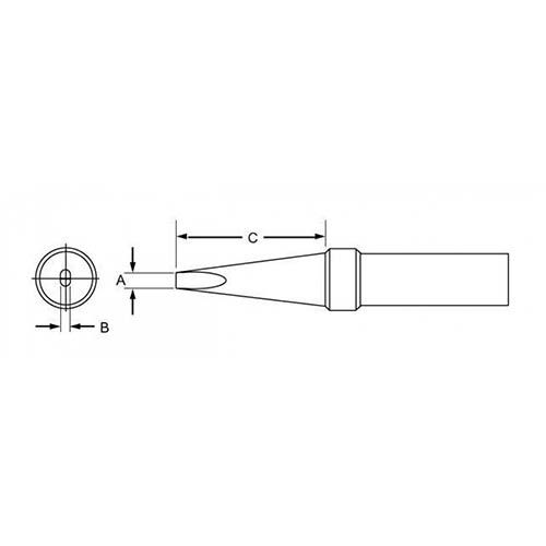 Паяльное жало PTB8 Weller