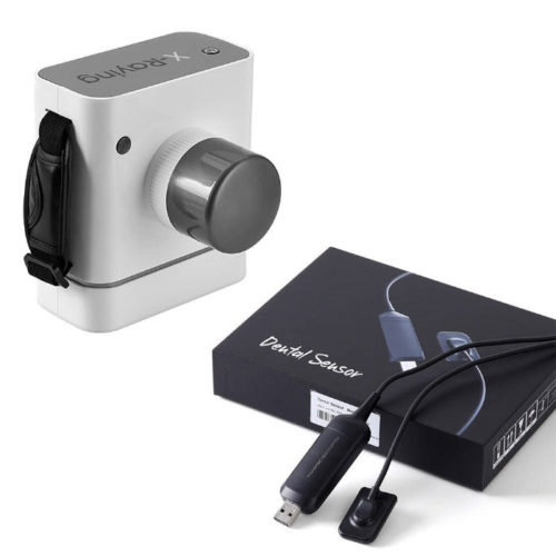 Портативный стоматологический рентгеновский аппарат RAY-200 с комплектом рентгеновского цифрового датчика RVG R2