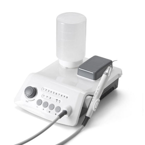 Стоматологический ультразвуковой скейлер с беспроводным управлением, светодиодный наконечник, 5 наконечников