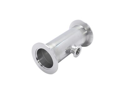 Переходной тройник, сквозные порты NW50 ISO-KF, отвод NW16 ISO-KF Модель: 100318406