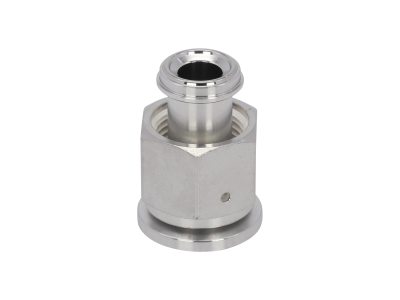 Фланцевый переходник ISO-KF, размер фланца NW16 на фитинг VCR с внутренней резьбой 0,5 дюйма Модель: 100319221