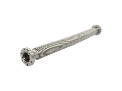 Вакуумный шланг с металлической стенкой, фланец CF 2,75 дюйма, 14,1–22,1 дюйма, стенка 0,006 дюйма Модель: 100883033