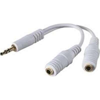 Belkin Speaker & Headphone 'Y' Splitter - White