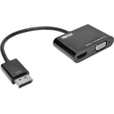 Преобразователь адаптера Tripp Lite Displayport в HDMI VGA 4KX2K DP в HDMI VGA