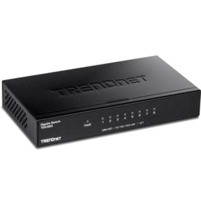 TRENDnet 8-Port Gigabit Switch /w metal case