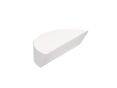 D-образное зеркало, УФ-алюминий, плавленый кварц, 25,4 мм, λ/10, 250-600 нм Модель: 10DD20AL.2