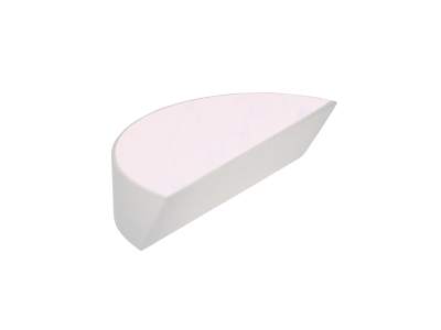 D-образное измерительное зеркало, Ø25,4 мм, широкополосный диэлектрик, 700-950 нм Модель: 10DD20BD.2