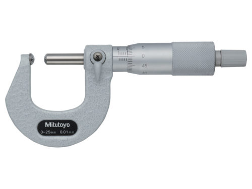 Микрометр со сферической поверхностью — сферическая наковальня и шпиндель