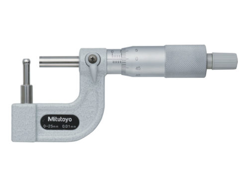 Трубчатый микрометр-цилиндрическая наковальня