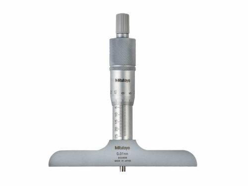 Аналоговый микрометр глубины