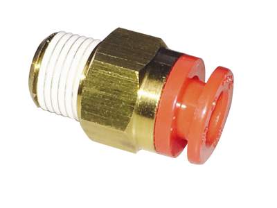 Прямой соединительный фитинг, наружная резьба, 1/4 NPT Модель: 13803-01