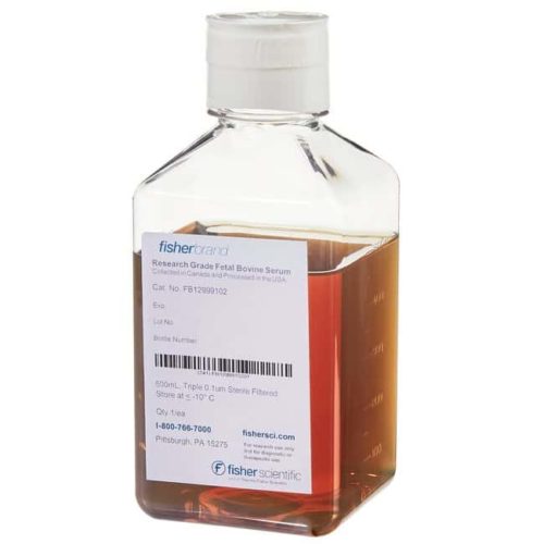 Фетальная сыворотка крупного рогатого скота Fisherbrand™ Research Grade, канадского происхождения