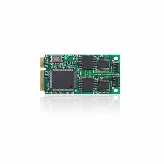 ACCES I/O mPCIe 4-портовая изолированная мини-карта RS232 PCI Express