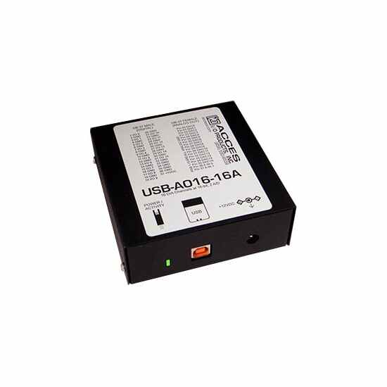 Многофункциональный вход/выход USB-AO, 16 аналоговых выходов, 16 DIO