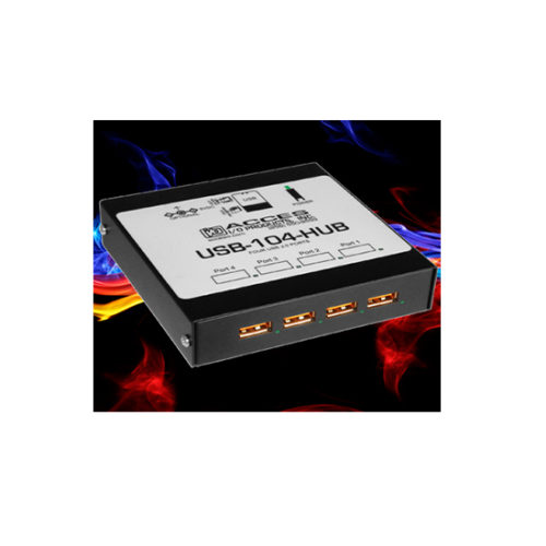 ACCES I/O 4-портовый промышленный концентратор USB с изоляцией 4 кВ