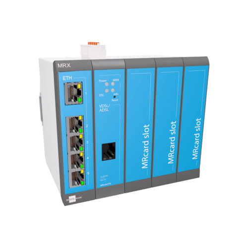 INSYS icom MRX5 DSL Модульный промышленный маршрутизатор VDSL/ADSL с 3 слотами для карт MRcard