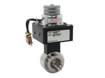 Выпускной дроссельный клапан, внутренний диаметр 1,27 дюйма, NW40 ISO-KF Модель: 253B-1-40-2