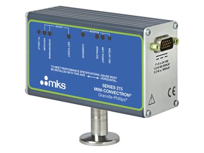 Манометр, мини-конвектрон, NW16 ISO-KF, нелинейный аналоговый, 1 реле, вольфрам Модель: 275400-1-GD-T