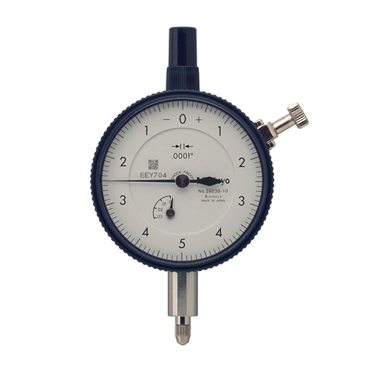 Циферблатные индикаторы Mitutoyo 2803A-10 .025" 0-5-0 Циферблат с ушком сзади