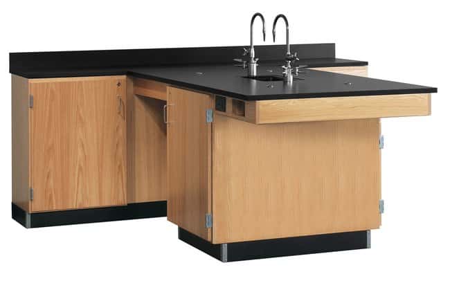 Рабочие станции по периметру Diversified Spaces™ с раковиной