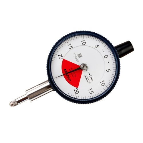 Mitutoyo 2977AB Серия циферблатных индикаторов за один оборот 2 ,04 '/ 0,055' на оборот 20-0-20-Flat Back