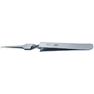 Dumont anti-capillary tweezers, self-closing, biology grade