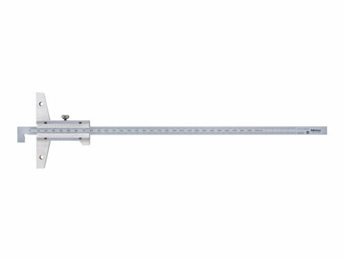 Нониусный глубиномер с крючковым концом