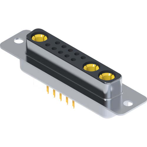 57PDSSXF-C3XXXXXXAX-X1 Разъем питания под пайку, гнездо