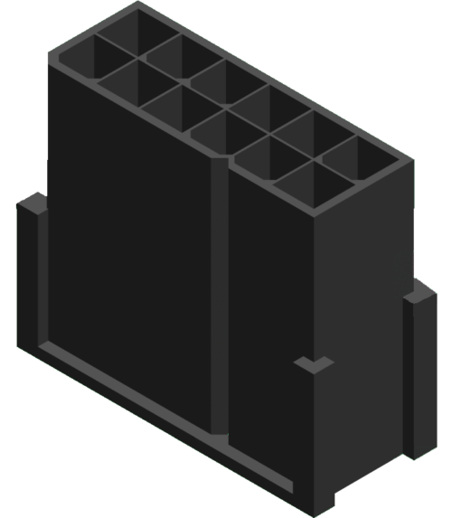 5H3000M1-2XXBBL00C01 Серия 3000, корпус 3,0 мм, вилка, 2 ряда, без ушка