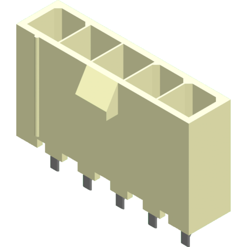 5W4200S0-1XXT0WALC01 Серия 4200, пластина 4,2 мм, прямой тип, 1 ряд, без стойки