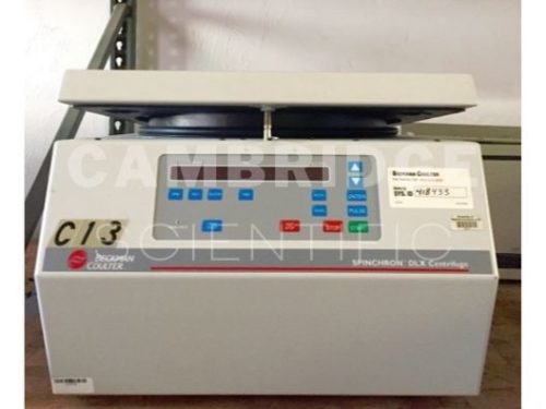 Beckman Coulter Spinchron DLX Benchtop Centrifuge