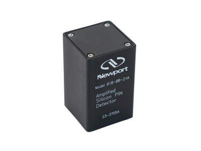 Оптический приемник, связь по переменному току, кремниевый детектор со смещением 300–1100 нм, 1,2 ГГц Модель: 818-BB-21A