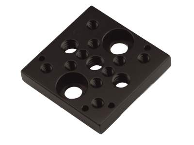 Промежуточная пластина, столики серии 9065, модели 8-32 и 1/4-20: 9038