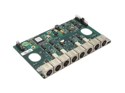 Контроллер двигателя, пьезоэлектрический, 8-осевой, Agilis™, OEM, USB/RS232/RS485 Модель: AG-UC8PC